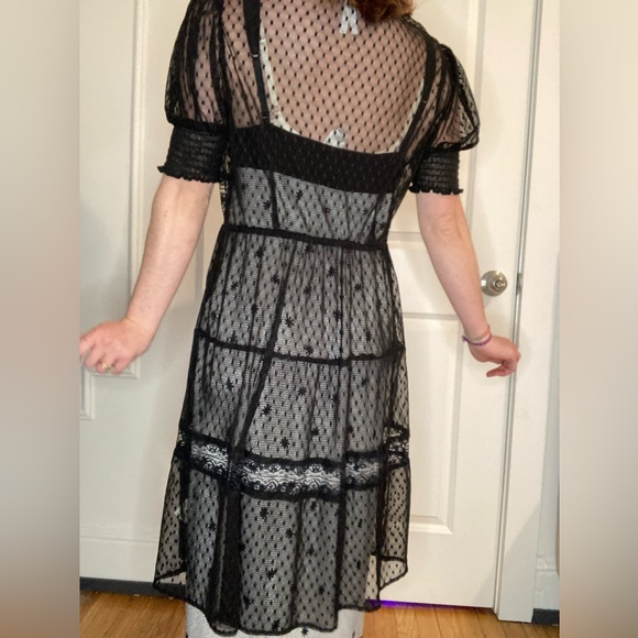 Black Lace robe/jacket - Picture 4 of 7